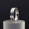 Кольцо из нержавеющей стали Rammstein 6 мм KSS589 Кольцо из нержавеющей стали Rammstein 6 мм KSS589