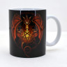 Кружка керамическая Дракон MG369