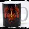 Кружка керамическая Дракон MG369