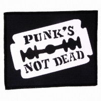 Нашивка Punk's not Dead. НШ382