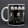 Кружка керамическая Rammstein MG558