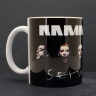 Кружка керамическая Rammstein MG558