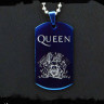 Жетон из медицинской стали Queen NFTB018bl