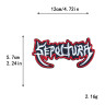 Термонашивка Sepultura TNV577