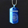 Жетон из медицинской стали Ramones NFTB020bl
