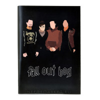 Тетрадь Fall Out Boy (30 листов, клетка) nb030