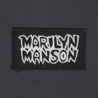 Нашивка Marilyn Manson. НШ237