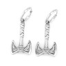 Серьга из нержавеющей стали с подвеской Секира (1 шт) HPN794