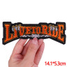 Термонашивка Live to ride TNV579