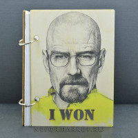 Скетчбук А6 Breaking Bad. SKB02s