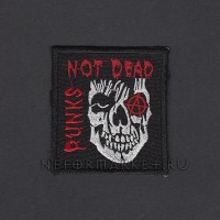 Нашивка Punk's not dead. НШВ130