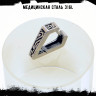 Серьга из нержавеющей стали Грани Тайны (1 шт) HPN795