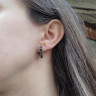 Серьга из нержавеющей стали Грани Тайны (1 шт) HPN795