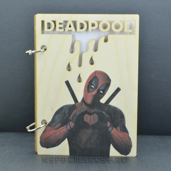 Скетчбук А6 Deadpool (Дедпул). SKB57s