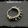 Серьга из нержавеющей стали Шип Ламии HPN797