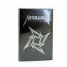 Картхолдер на 6 карт стальной черный Metallica NFH011b