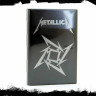 Картхолдер на 6 карт стальной черный Metallica NFH011b