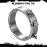 Кольцо из нержавеющей стали с Терновые Шипы KSS485