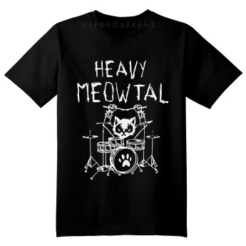 Футболка Heavy Meowtal RBM264