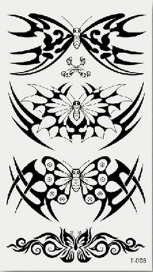 Временная татуировка Бабочки. 33826