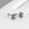  Серьга из нержавеющей стали Знак Забвения (1 шт!) HPN017