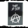 Картхолдер на 6 карт стальной черный Punks not Dead NFH012b