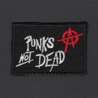 Нашивка Punk's Not Dead. НШВ179
