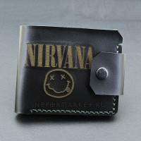 Кошелёк кожаный Nirvana WK001