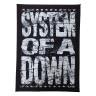 Нашивка большая System Of A Down НБД195