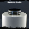 Кольцо из нержавеющей стали Ритм KSS693b