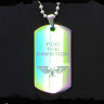 Жетон из медицинской стали For the Emperor NFTB004rb