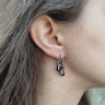 Серьга из нержавеющей стали Похититель Душ (1 шт) HPN875