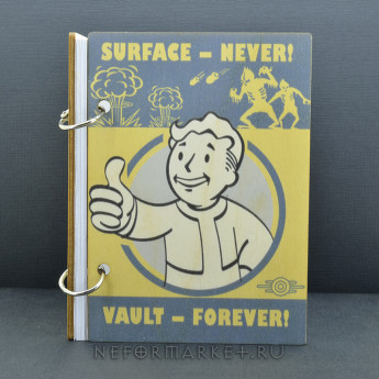 Скетчбук А6 Fallout. SKB84s