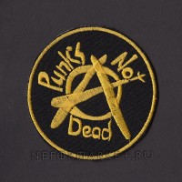 Нашивка Punk's Not Dead. НШВ027