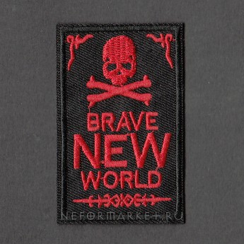 Термонашивка Brave New  World TNV053