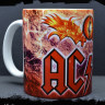 Кружка керамическая AC/DC MG141