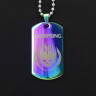 Жетон из медицинской стали The Offspring NFTB006rb