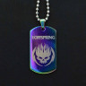 Жетон из медицинской стали The Offspring NFTB006rb