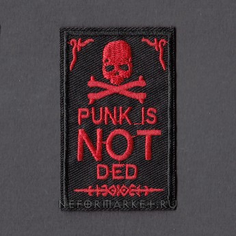 Термонашивка Punk Is Not Ded TNV056