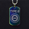 Жетон из медицинской стали Type O Negative NFTB008rb