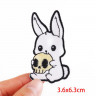 Термонашивка Кролик с черепом TNV396