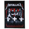 Нашивка большая Metallica НБД145