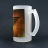 Кружка пивная стеклянная Аквила MB011