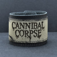 Браслет кожаный Cannibal Corpse NRG001