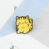 Значок металлический Котик BR054