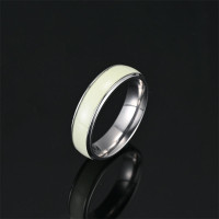 Кольцо из нержавеющей стали Эосфор (светится в темноте) KSS670