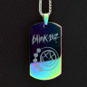 Жетон из медицинской стали Blink-182 NFTB012rb