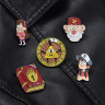 Значок Gravity Falls BR130