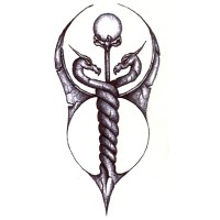 Временная татуировка Драконы 33519