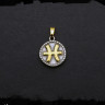 Кулон Знак Зодиака Рыбы TS550